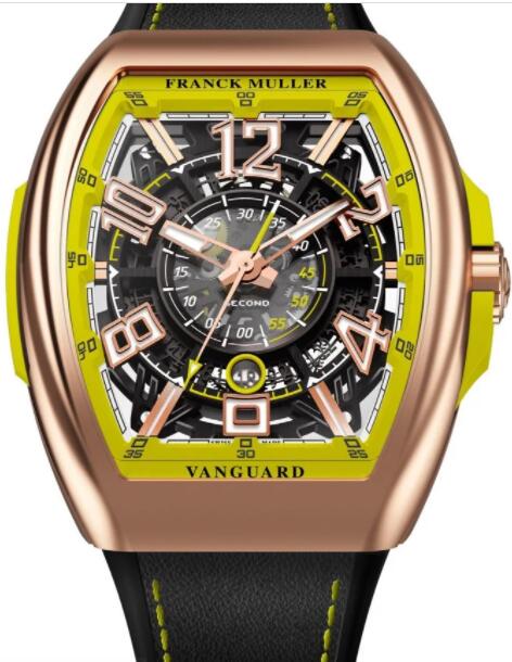 Franck Muller Vanguard Racing Skeleton Replica Watch V 45 SC DT SQT RCG (JA) 5N